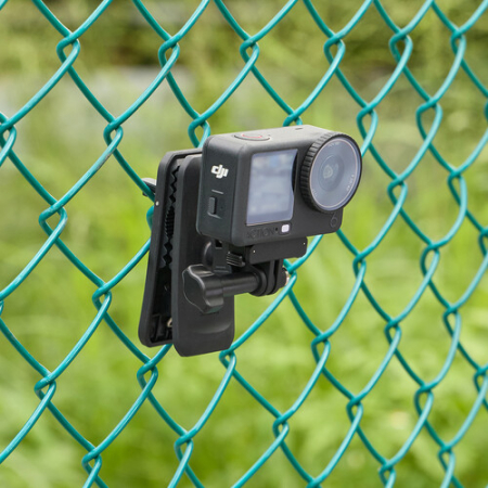 SmallRig 6307 - mocowanie POV (z magnesem), uchwyt/klips do paska/plecaka z adapterem mocowania do DJI Osmo Action 6 / Nano - przykład użycia